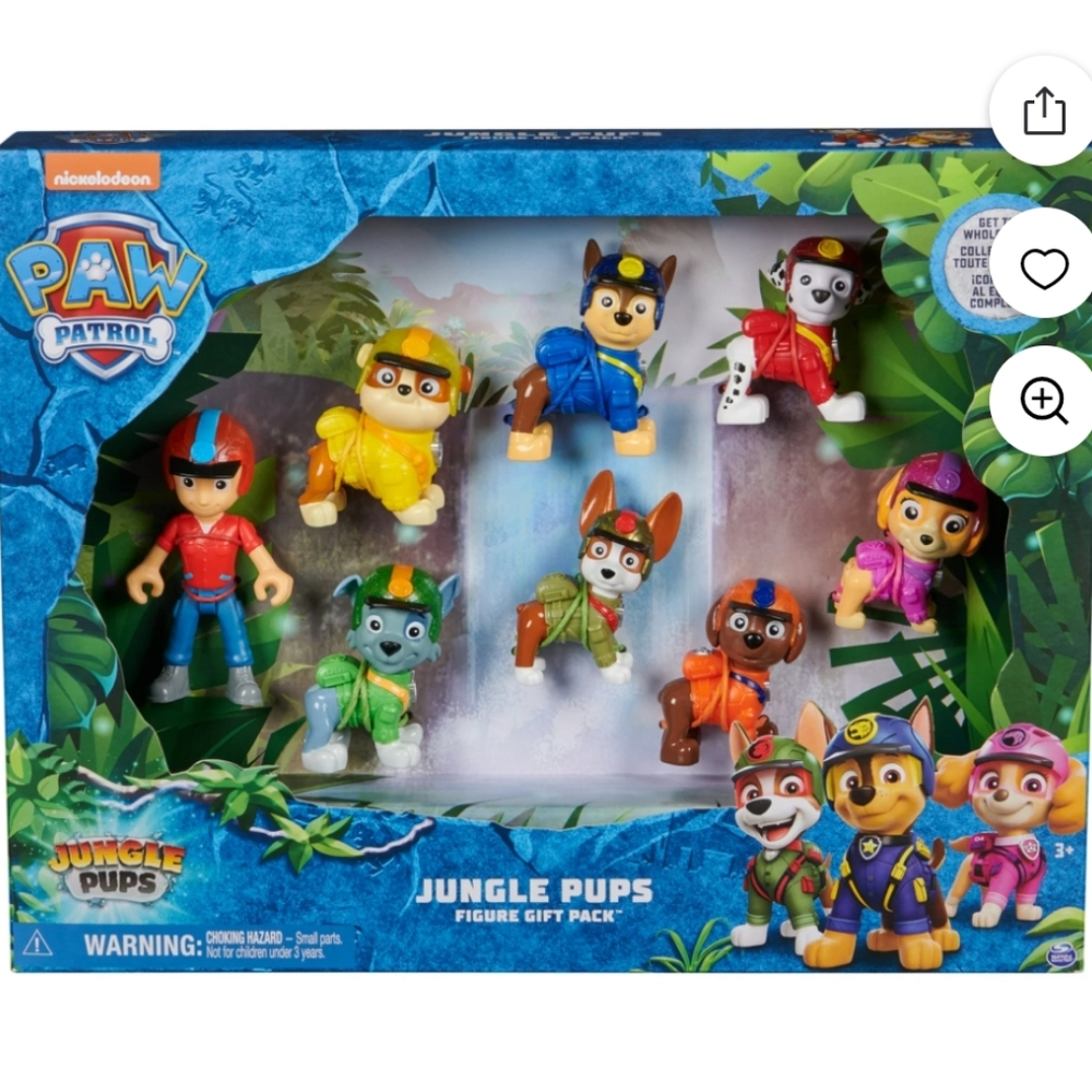 PAW Patrol Jungle Pups Figure Gift Pack